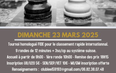 3e Rapide d’Erquinghem-Lys – 23 Mars 2025